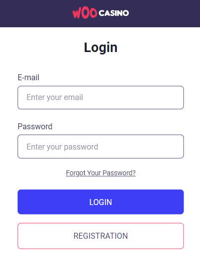 Woo Casino Login