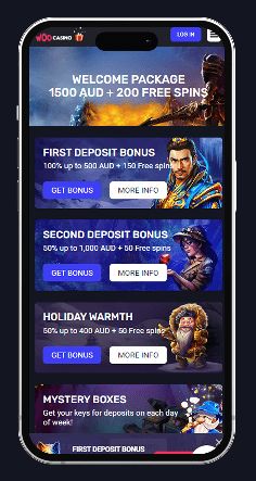 Woo Casino Mobile App