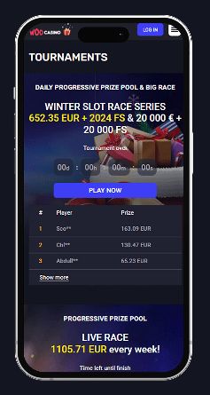 WooCasino Mobile App